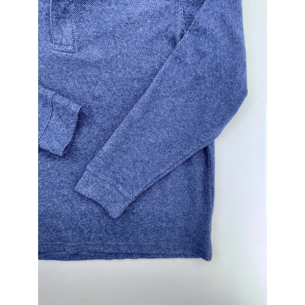 Vineyard Vines Men's Calmwater Quarter Zip Charleston Blue Size Large